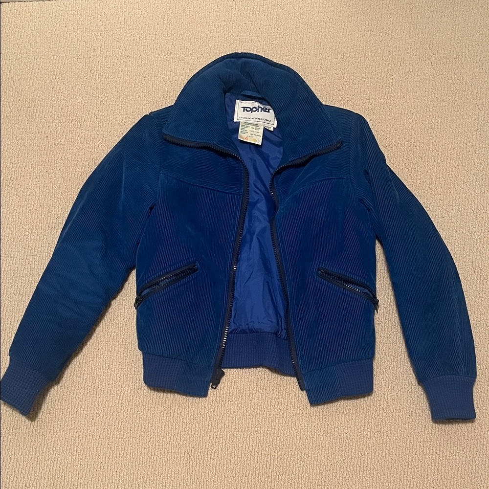 Vintage | Corduroy Bomber Jacket